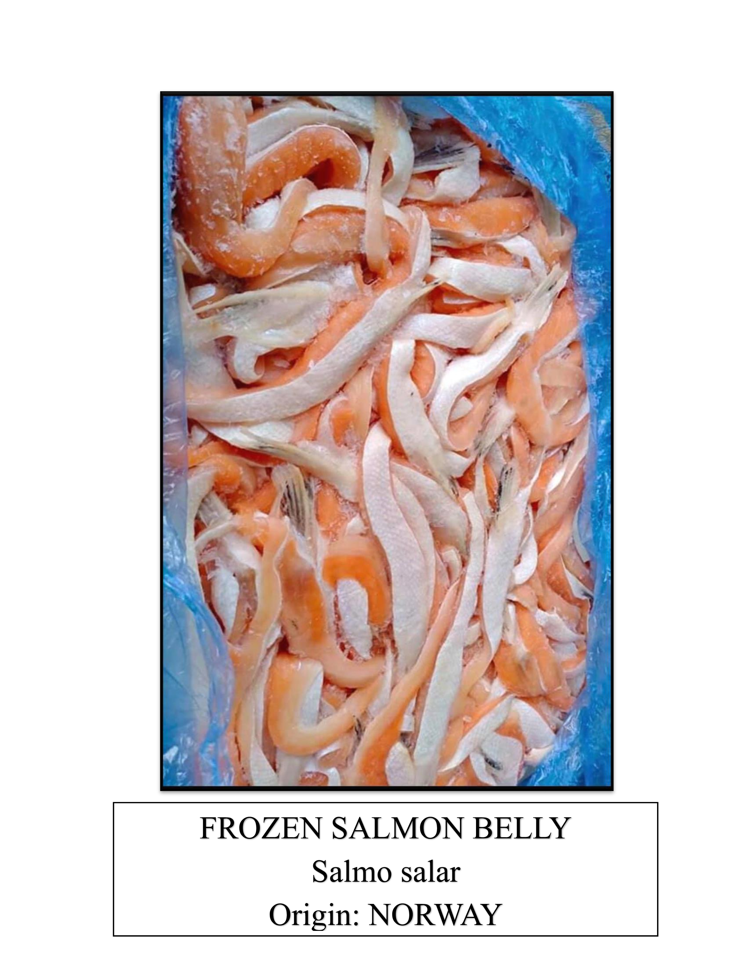 Frozen Salmon Belly